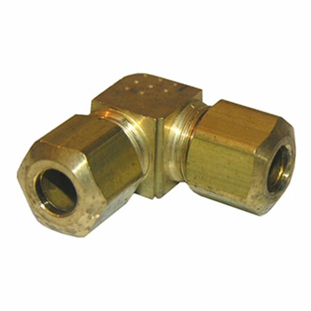 Keen 0.25 in. Brass Compression Elbow KE574903